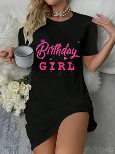 Birthday Girl | Cute Glam B-day Gift Casual Dress