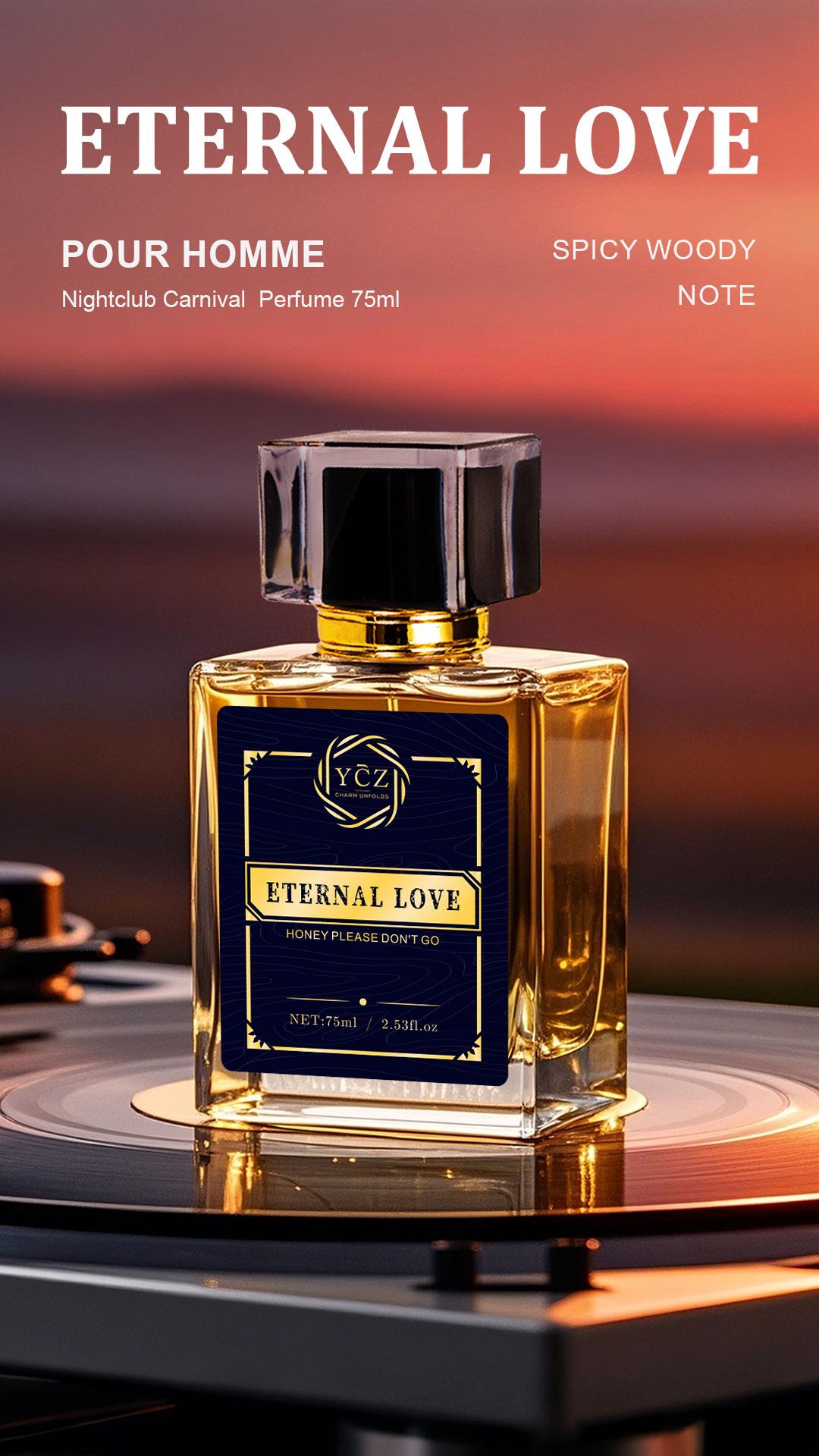 YCZ Eternal Love Men's Cologne 2.6oz Aromatic Citrusy Woody Scented Eau De Parfum 75ml Gift for Clubbers Liquid Perfume with Lemon & Pineapple Notes Fragrances Cosmetics Elegant Fragrance Bold Elegant Fragrance Captivating Fragrance YCZ Eternal Love Men's Cologne 2.6oz Aromatic Citrusy Woody Scented Eau De Parfum 75ml Gift for Clubbers Liquid Perfume with Lemon & Pineapple Notes Fragrances Cosmetics Elegant Fragrance Bold Elegant Fragrance Captivating Fragrance