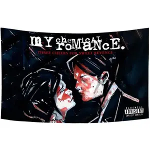 My Chemical Romance Tapestry Flag 3x5 FT Funny Poster for bedroom living room dorm decor Light Decorative Decoration Items Print