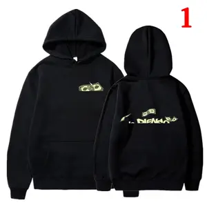 Urban Cool Money Two-Sided Graphic Sweatshirt, Street-Inspired Harajuku 2-Sided Pullover Hoodie for Men & Women