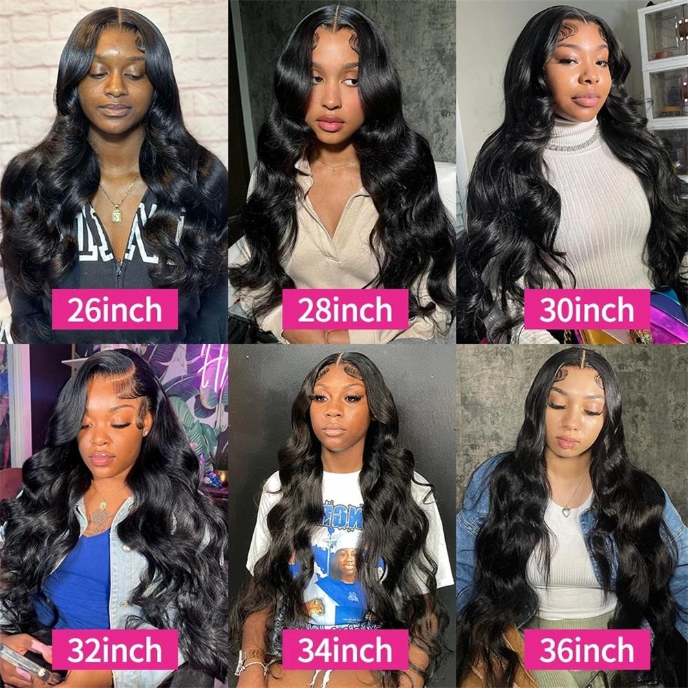 Bling Hair 180 Density Body Wave 13x6 Hd Lace Frontal Wig Human Hair 360 Brazilian Pre Plucked Lace Wigs For Women 13x4 Hd Lace Front Wigs