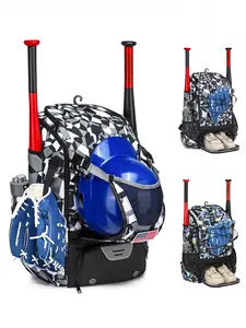 Best Teen Baseball Backpack Unisex – Separate Shoe Compartment for Cleats & Wet/Dry Pocket to Keep Gear Fresh Sportsball backpack backpacks for school backpacks