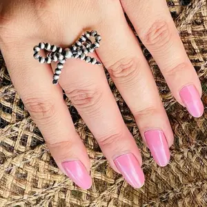 Sterling Silver Desert Pearl Bow Ring