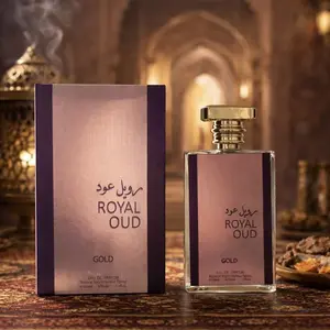 Royal oud for women , warm, exotic, and lasting scents. Daytime elegance and evening allure, 3.4 FL. OZ. bottle—ideal for gifting or personal indulgence