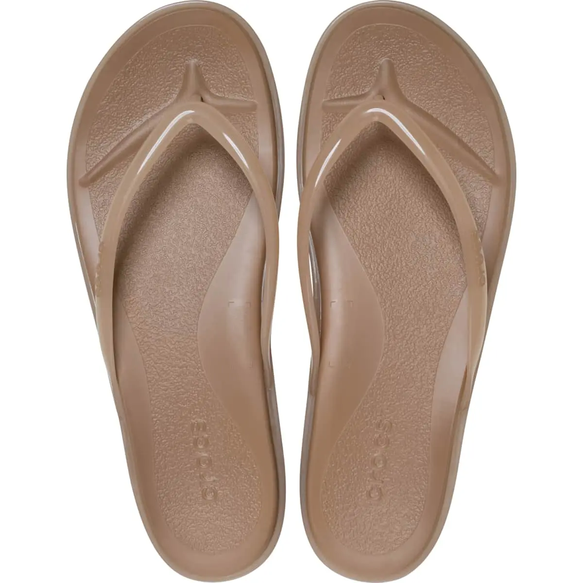Crocs Women's Miami Round Toe Flip Flops, Summer Sandals