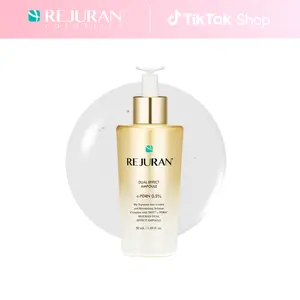 REJURAN Dual Effect Ampoule, DOT DUAL c-PDRN - Rejuvenating Face Serum for Radient Glass Skin, Wrinkle and Fine Line Treatment, Firming, and Deep Hydration, Korean Skincare (1.69 fl oz)