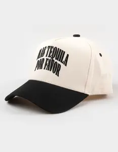 KENZ KUSTOMZ Tequila Snapback Hat, Black Combo