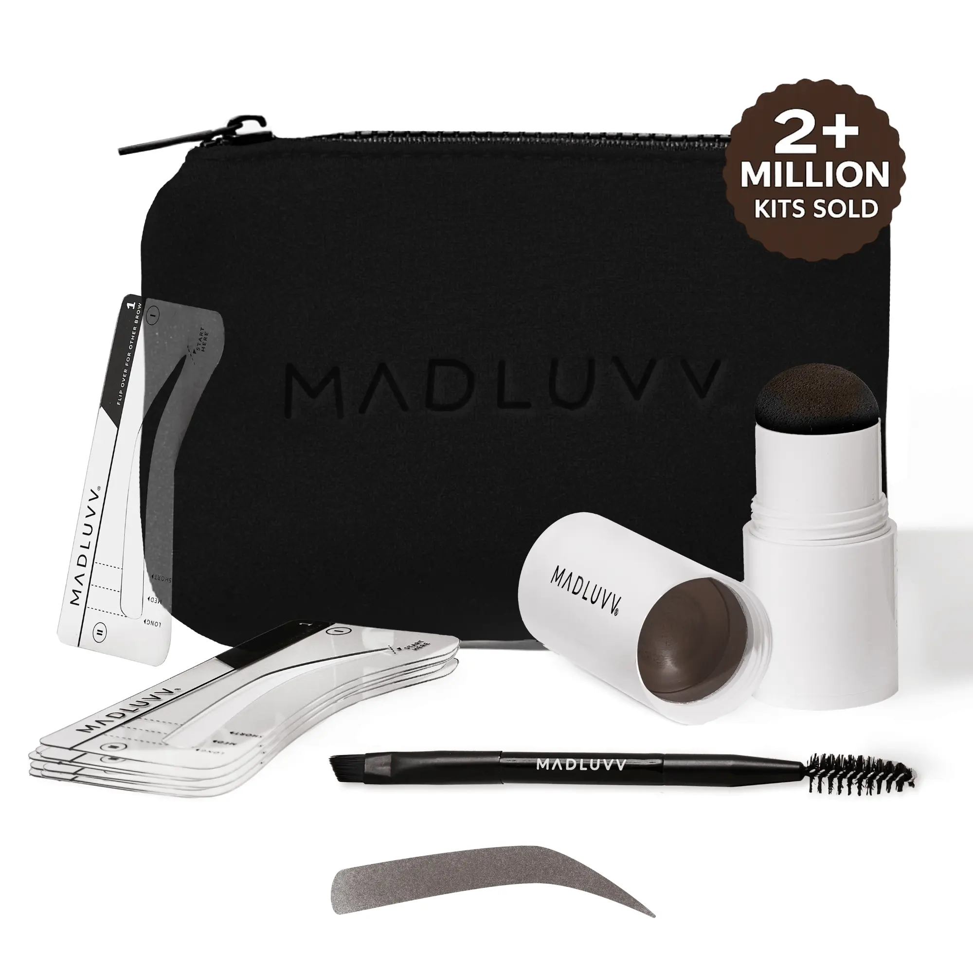 Dark Brown Brow Stamp™ Kit