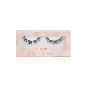 Natural Wispy Lash Clusters – 13mm Doll Eye DIY Lash Extensions 10 Day Wear (Girl Next Door)