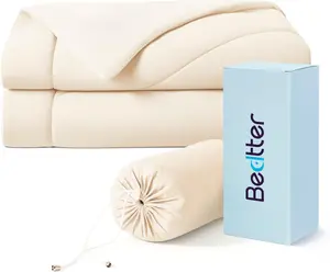 5-Second Cooling Blanket! Summer Rescue Ice Silk Throw,2026 Office Nap & Air-Conditioning Blanket (Beige)