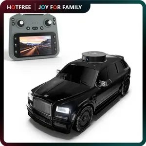 Hotfree 1/24 FPV RC Drift Car with HD Camera, 4WD High-Speed Remote Control Car, Dual-Joystick Screen Controller, Rotating & Adjustable Camera, Indoor Outdoor Racing Toy, Gift for Kids & Boys