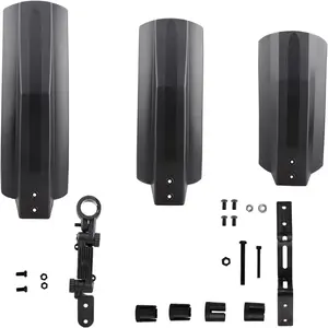 26 inch Snow Bicycle Mudguard Fat Bike Fender Front Rear Mud Guard Cycling Bike Fender for Fat Tire Mountain Bike