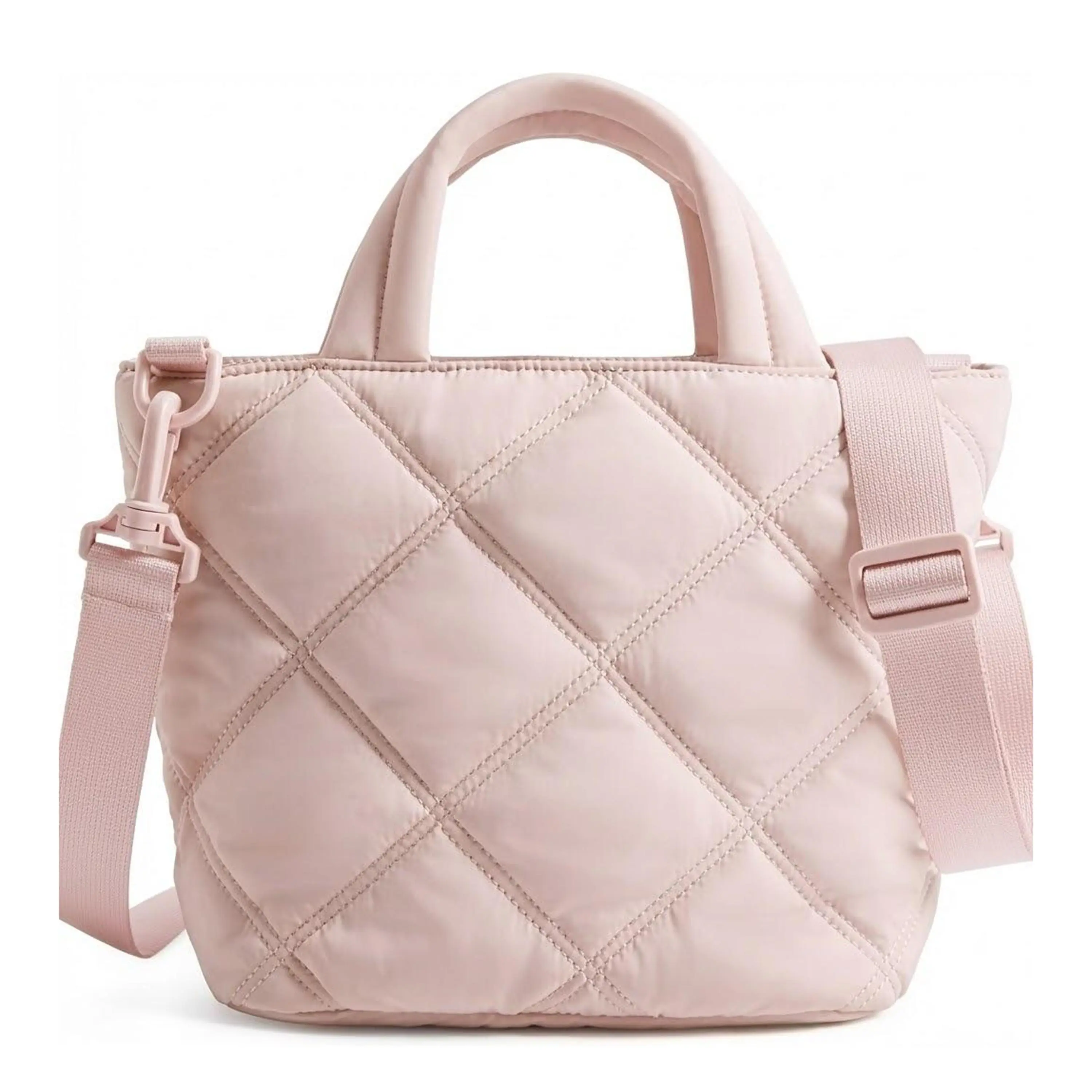 Quilted Down Bags Puffy Quilted Mini Shoulder Bag for Women Soft Lightweight Nylon Crossbody Purse Stylish Practical Everyday Companion, Adjustable Crossbody Shoulder, Casual Crossbody