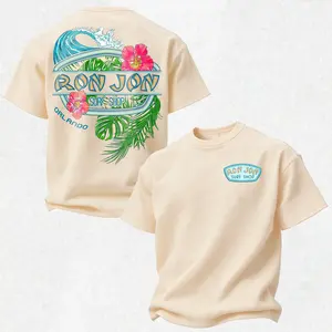 Ron Jon Surf Shop Oversized T Shirt, Retro Surf Graphic Tee, Unisex Beach Style Shirt, Vintage Surfing Apparel, Casual Summer Streetwear, Top Menswear & Womenswear