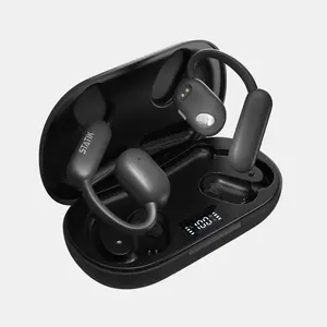 Aktive Open-Ear Bluetooth Earbuds | 100Hr Battery | Water Proof Sports Headset | Wireless Audio | Comfortable Secure Fit | Chargeable Charging Case