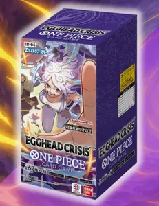 One Piece Box Bandai Eb04 Egghead Crisis Japanese Booster Box
