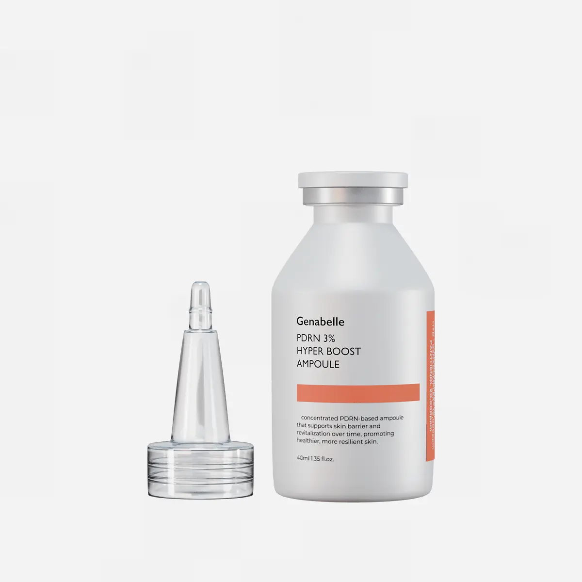 Genabelle PDRN 3% Hyper Boost Ampoule 40ml | Anti- Aging Routine, Salmon DNA, Deep Hydration, Barrier Repair Serums Sensitive