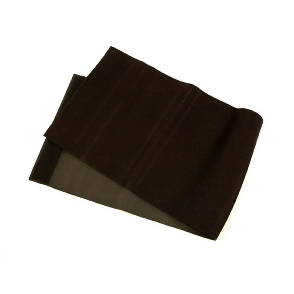 Black Sports Slimmer Belt Back Support Tummy Belt, 10 in.