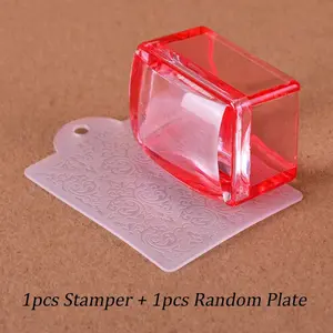 French Silicone Jelly Stamper - Red
