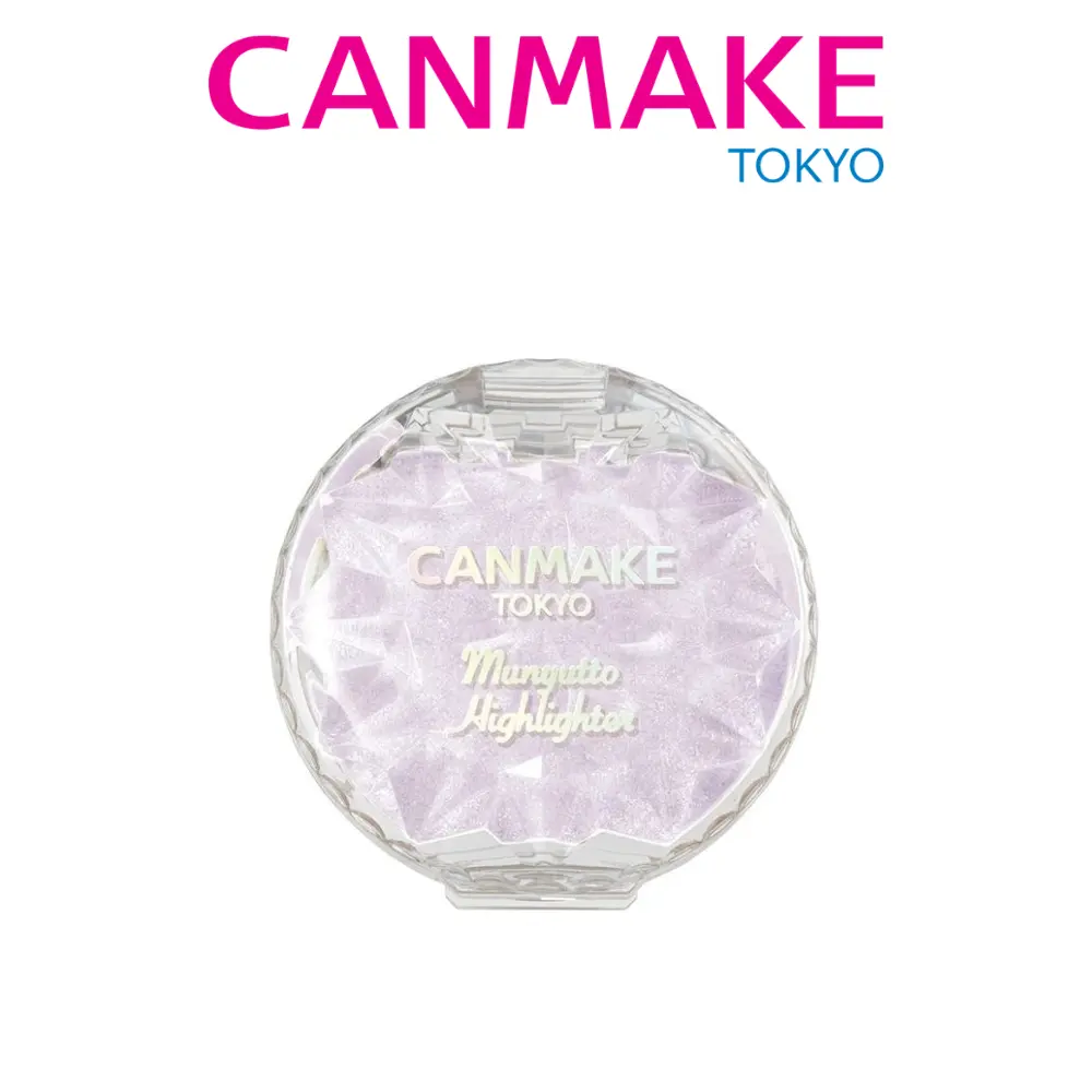 CANMAKE Munyutto Highlighter, Glitter, Shimmer, Silky, Silicone, Flawless