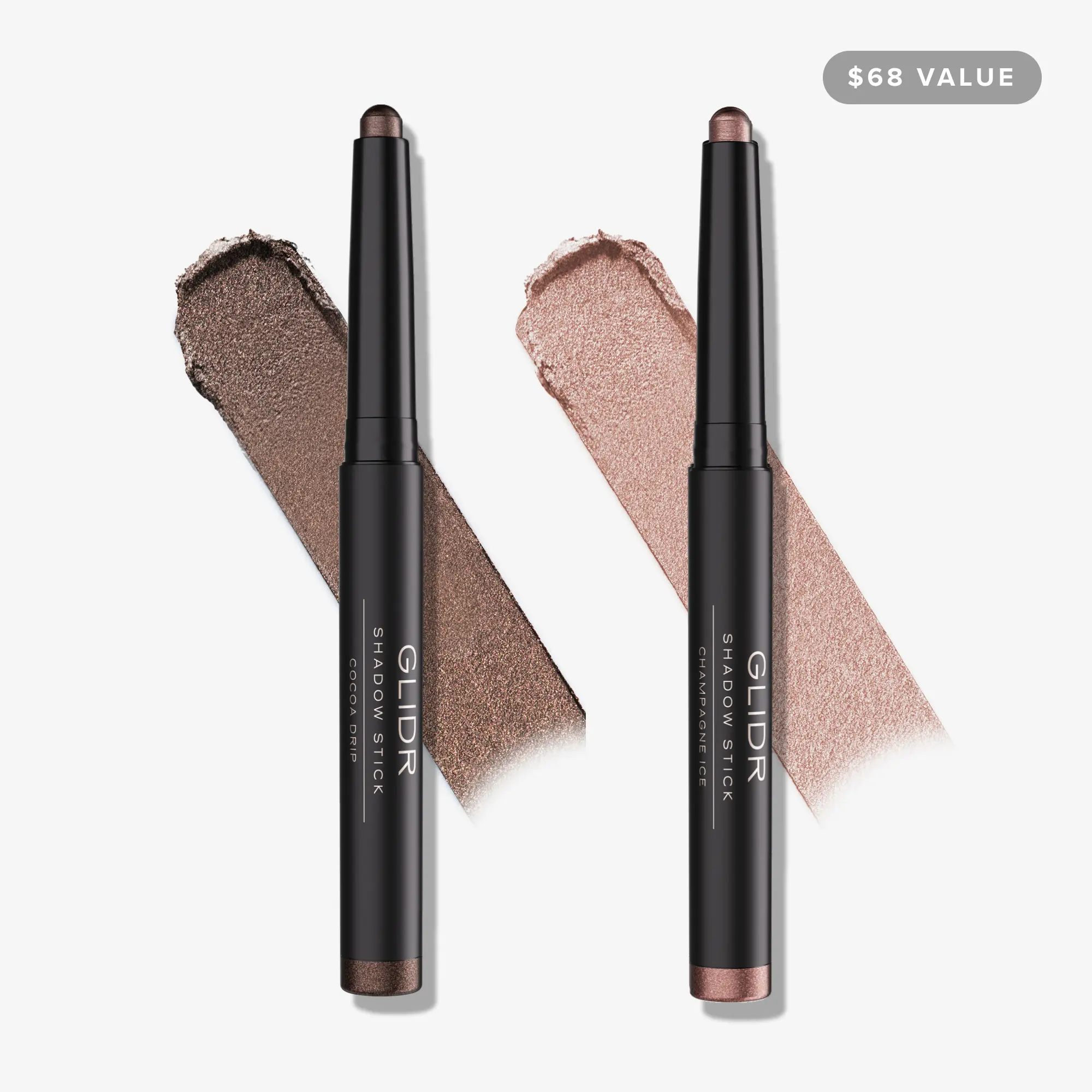 GLIDR Eyes 2-Piece Eyeshadow Stick Set
