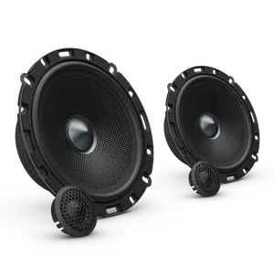 AudioControl Altitude A65CS2 6.5” Component Car Speakers Pair - 2-Way System with 1” Tweeters, 100W RMS Power, 4 Ohm
