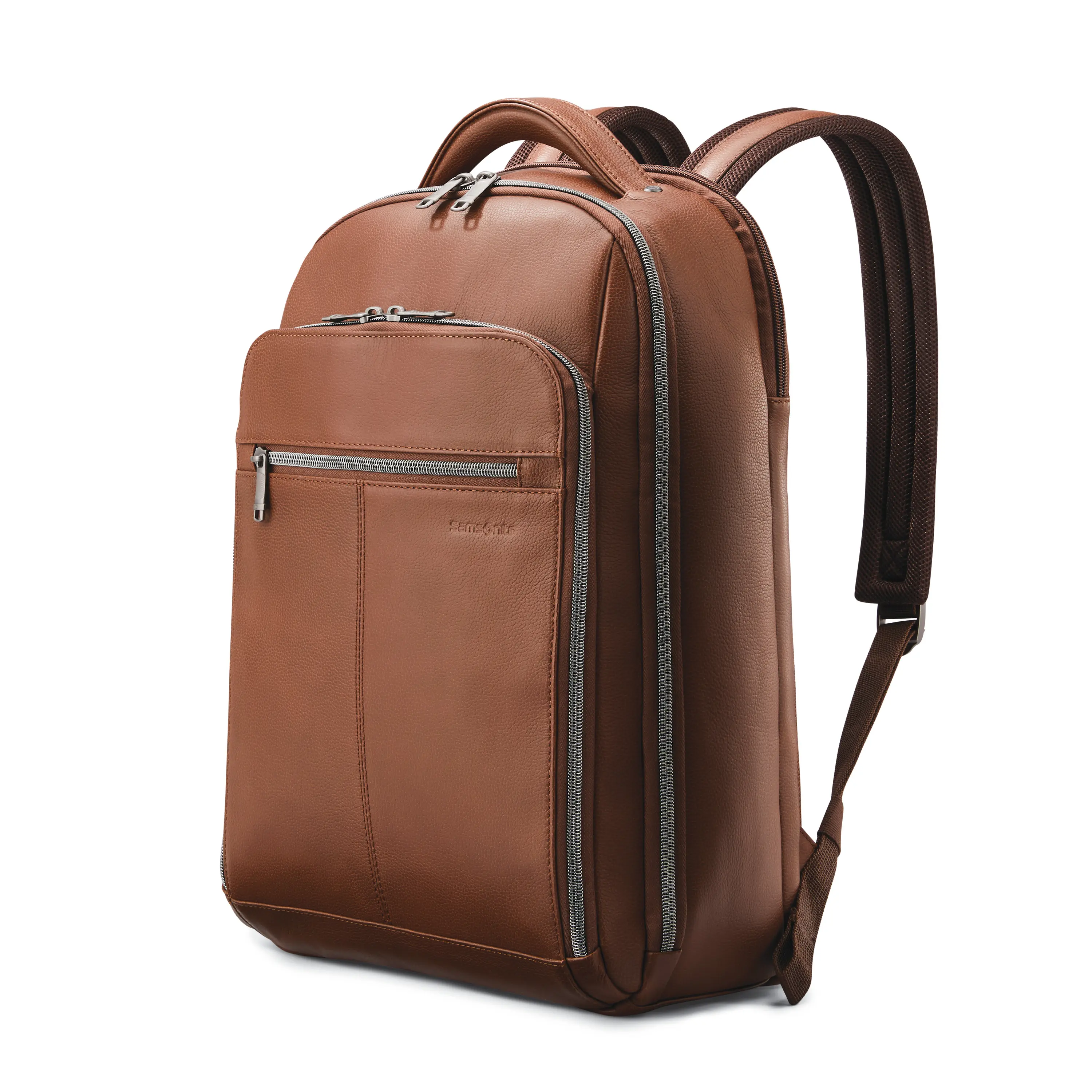 Samsonite Classic Leather Softside Backpack - Backpacks Samsonite Classic Leather Softside Backpack - Backpacks