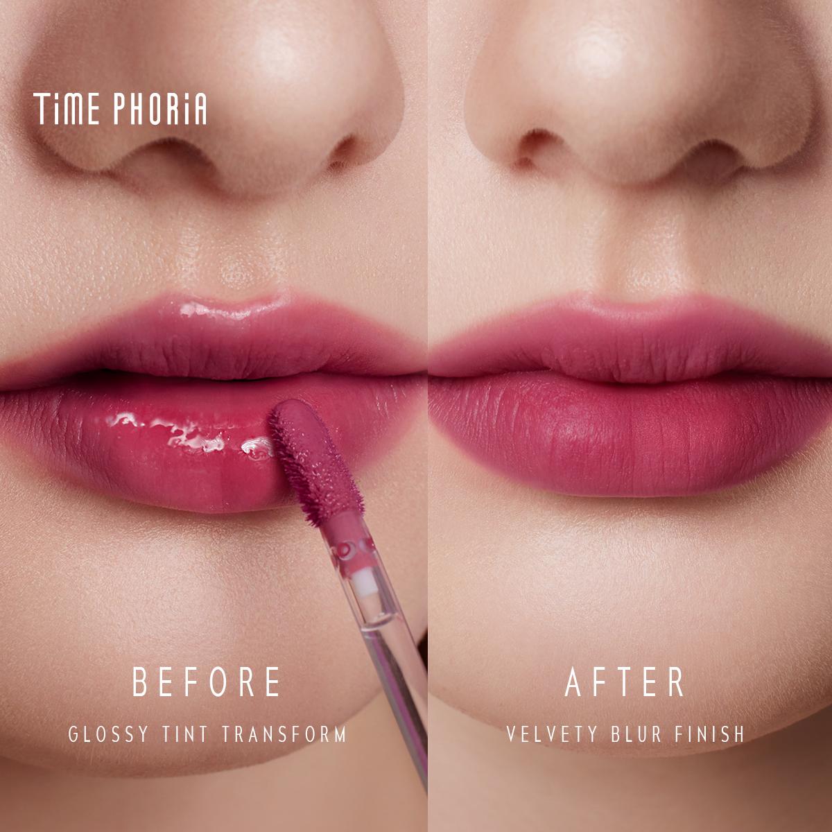 [TIMEPHORIA Ready Stock !] Altera Blurring Lip Tint 5ml - Smooth & Hydrating Formula for Soft Lips - Perfect for Any Makeup Look