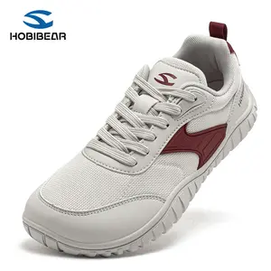 HOBIBEAR Wide Barefoot Shoes for Womens Mens Minimalist Trail Running Hiking Sneakers Comfortable Lightweight