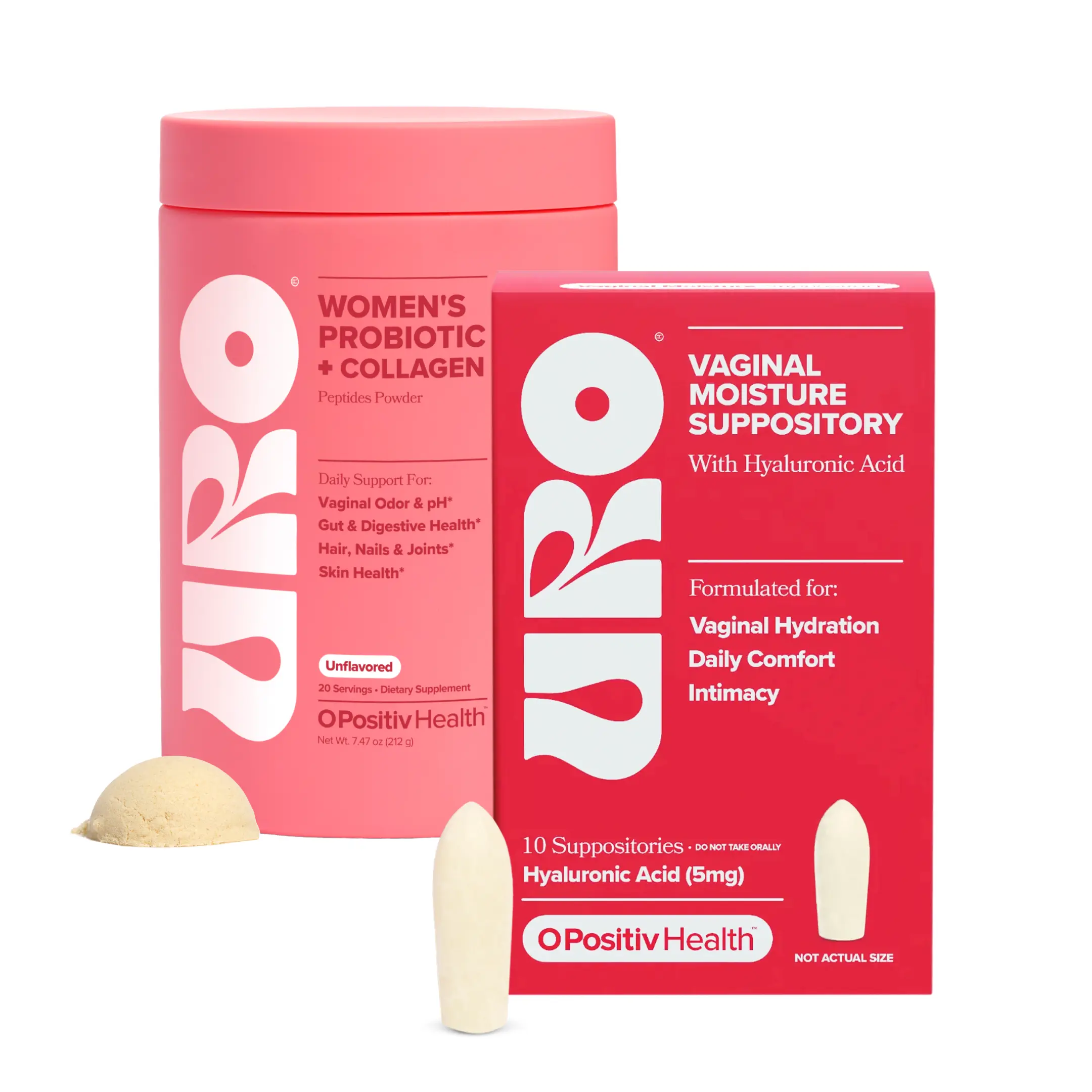 URO Collagen and Moisture Kit — Probiotic, Hydration, and Skin Health Support