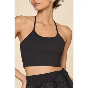 Flexy Crop Top - Black