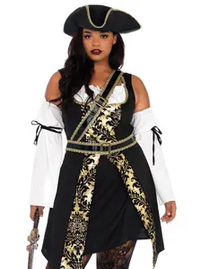 Plus Black Sea Buccaneer Costume