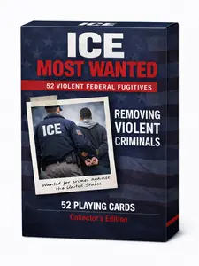 Most Wanted – 52 Fugitive Playing Cards (Collector’s Edition)