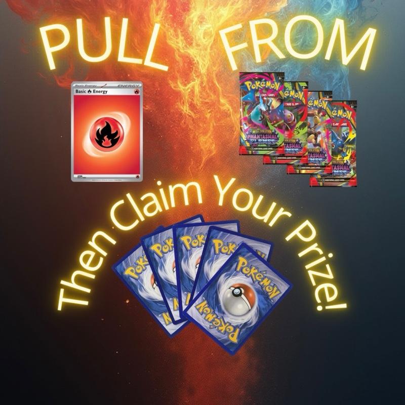 Collectible Fish’s FLAMING Fire Booster Packs (LIVE RIP)