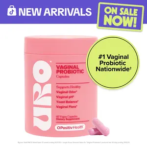 URO Women's Probiotics - 60 Count (Pack of 1) - Prebiotic and Probiotic Capsules for Healthy pH Balance and Odor