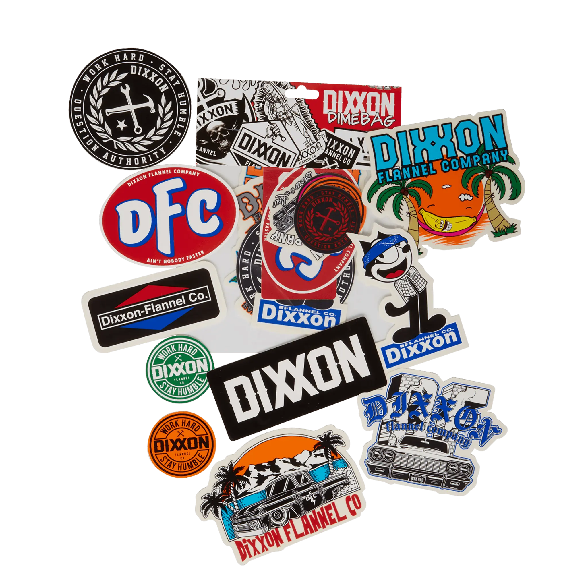 Dixxon Dimebag Sticker Pack Dixxon Dimebag Sticker Pack