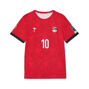 Men's Egypt Soccer Jersey — M. Salah #10 Replica Football Shirt