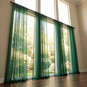 Cozy Curtain 4pcs 52x95 inch Rod Pocket Curtains, Solid Color Full Dolly Fabric, Soft Lightweight Window Drapes for Bedroom, Living Room & Home Decor FT2522 curtains for bedroom curtains