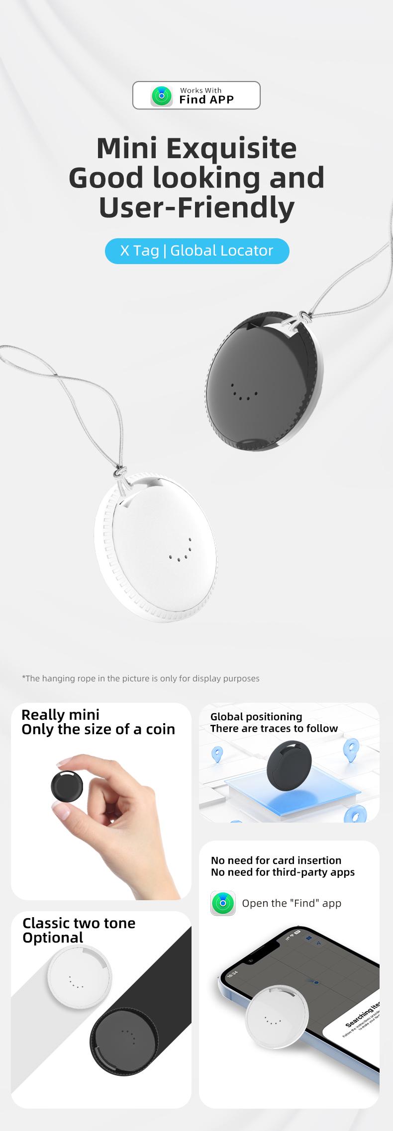 Never Lose Anything Again Works Globally No SIM Needed for Mini Car case suit Hidden Tracker GPS Vehicle Magnetic Portable pet Smart Bluetooth Luggage and Key Gps Tracking Detector