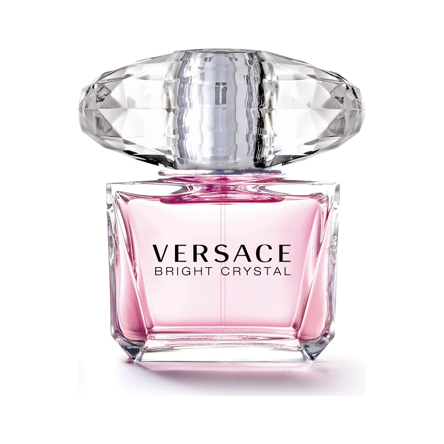 Versace Bright Crystal Eau de Toilette 3 Oz for Women Tester Long Lasting Fresh Floral Fragrance with Yuzu & Lotus Notes - Cosmetic Scented