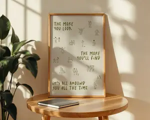 [Sale off up to 50%] [Free ship] [No Frame] Olivia Dean Lyrics Art Print Green | The More You Look Quote | Quote Poster