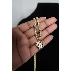 Nugget Heart Pendant