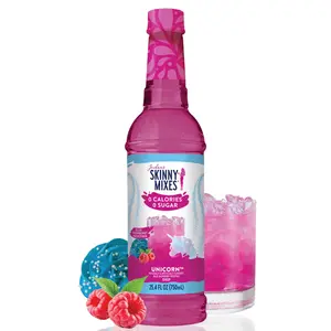 Slim Dreams Unicorn Dreams Flavor Burst - Sweet Fruit Flavored Syrup - 750ml Bottle - 0 Calories 0 Sugar 0 Carbs - Keto Friendly - Made in USA