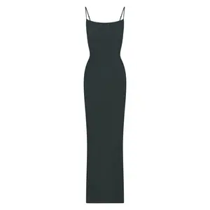 SOFT LOUNGE LONG SLIP DRESS | CYPRESS