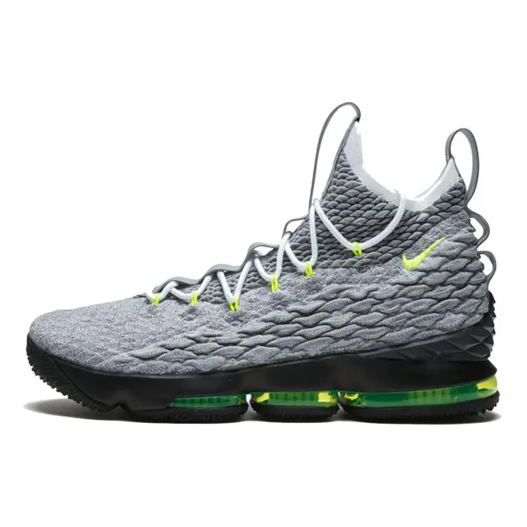 Men's NIKE LeBron 15 'Air Max 95' Player Exclusive (PE) Performance Sneaker - Lace-up BattleKnit Upper, Max Air Cushioning, Responsive Support, All Season, Court & Casual Use