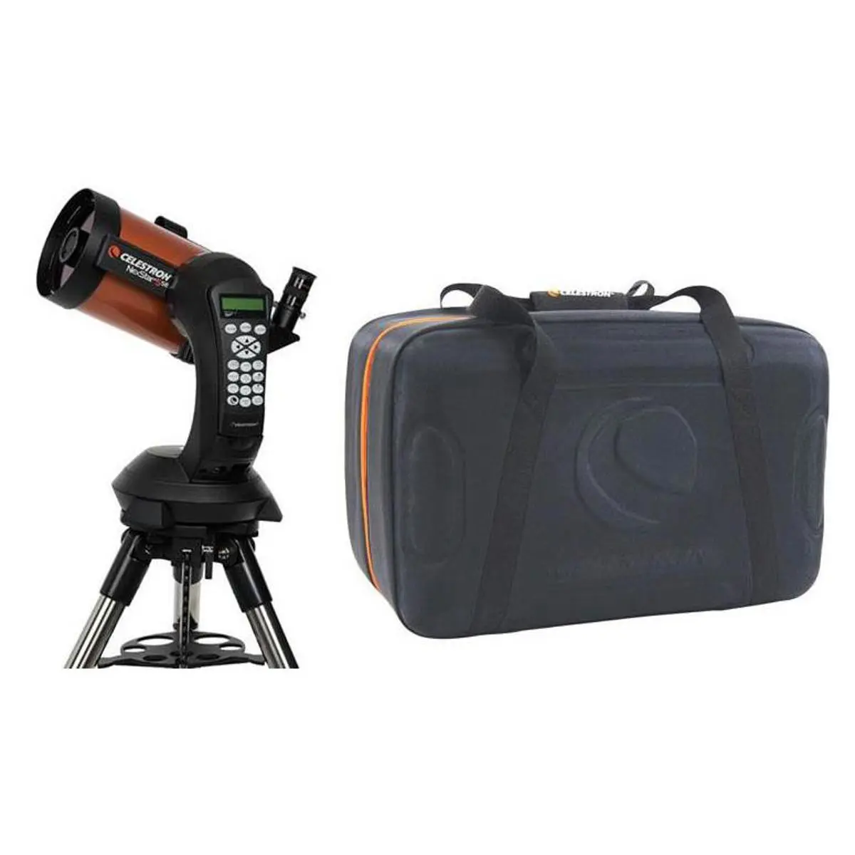 Celestron NexStar 5 SE Schmidt-Cassegrain Computerized Telescope, 5-inch Mirror, Hand Control, NexStar Case, Computers Companion for DSLR Camera, Five-Inch Mirror, High Detail