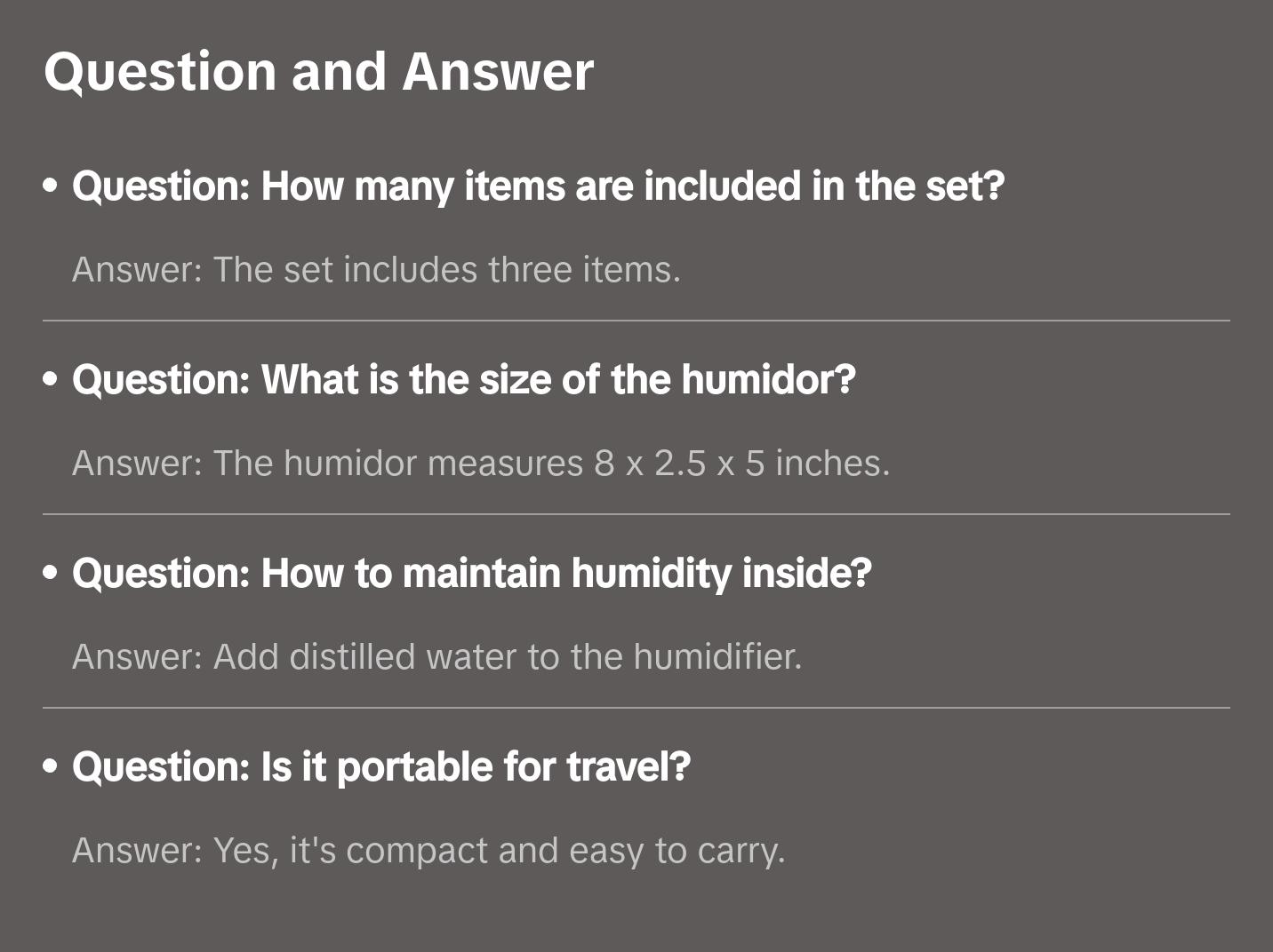 Mad Man Executive Humidor 3-Piece Set