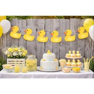 Rubber Duck Banner, Rubber Duck Garland, Rubber Duck Decorations, Rubber Duck Baby Shower, Rubber Duck Photo Prop, Rubber Duck Birthday
