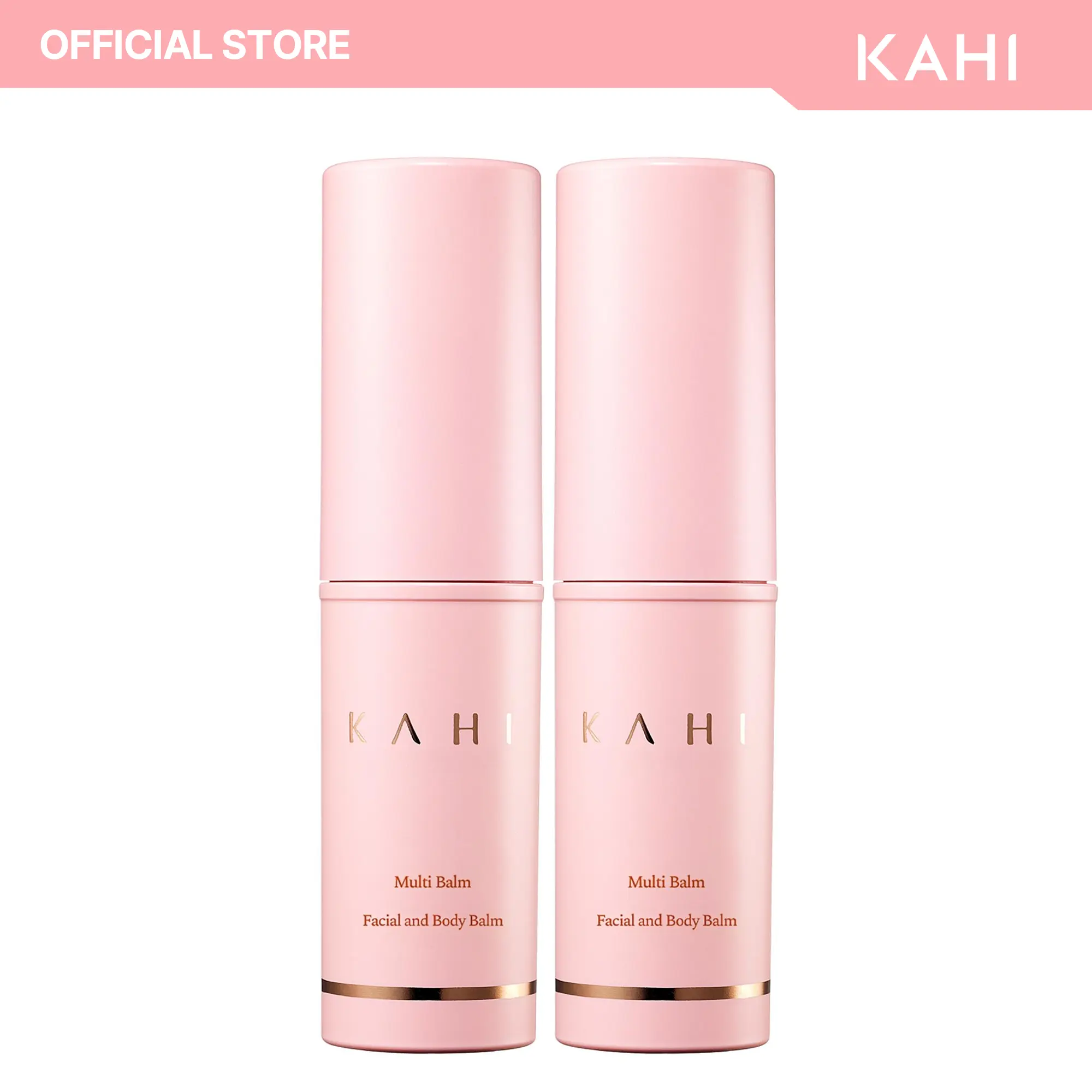 KAHI Wrinkle Bounce All-in-One Hydrating Multi-Balm for Face, Lips, Eyes and Neck - Daily Moisturizer Stick with Moisture Mist (Pack of 2, 0.32 oz)
