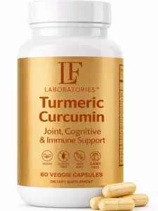 LF LABORATORIES Turmeric Curcumin with Black Pepper – High Absorption, Joint, Immune & Inflammation Support – 60 Capsules